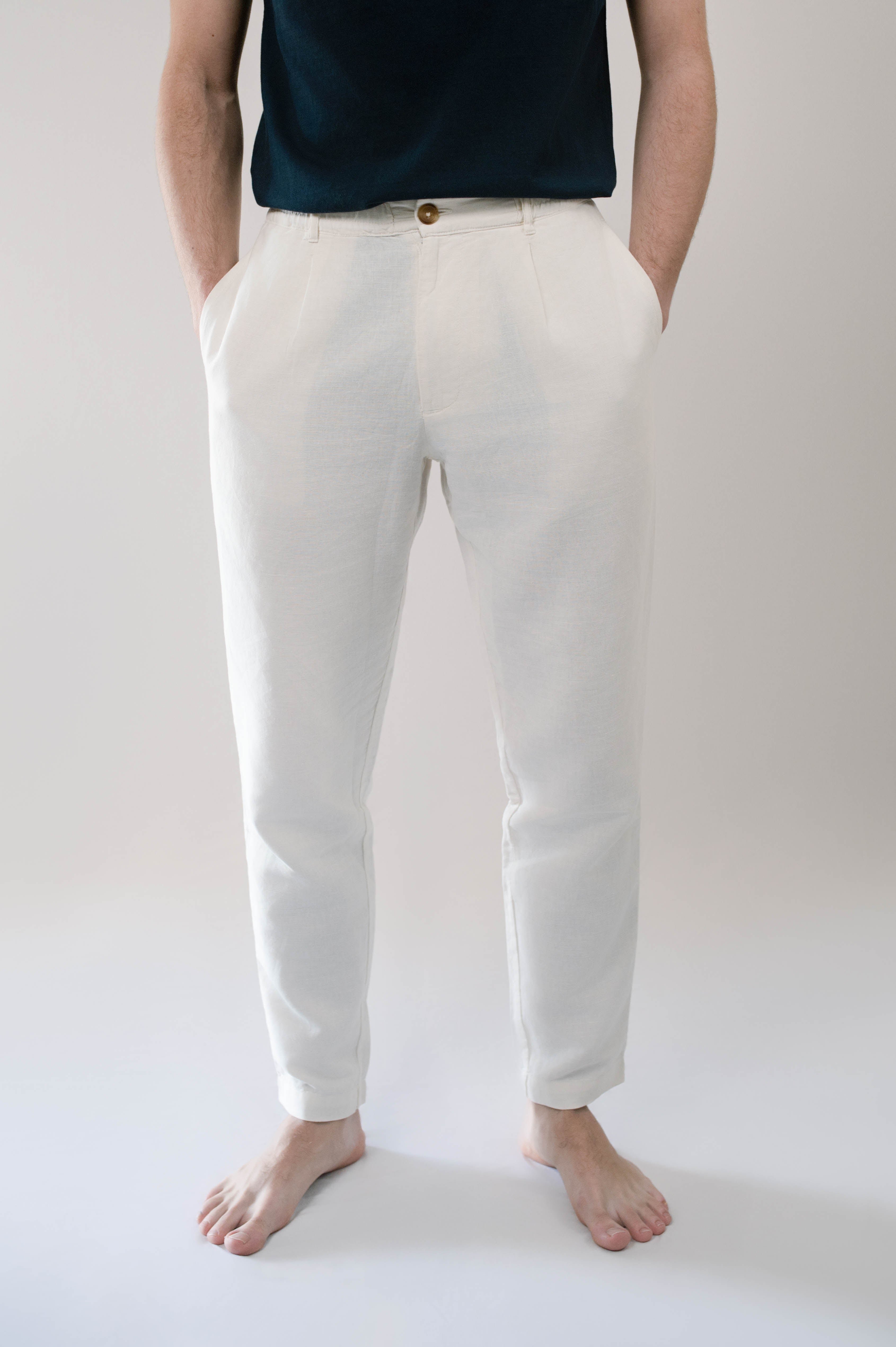 Calças de linho Alvius