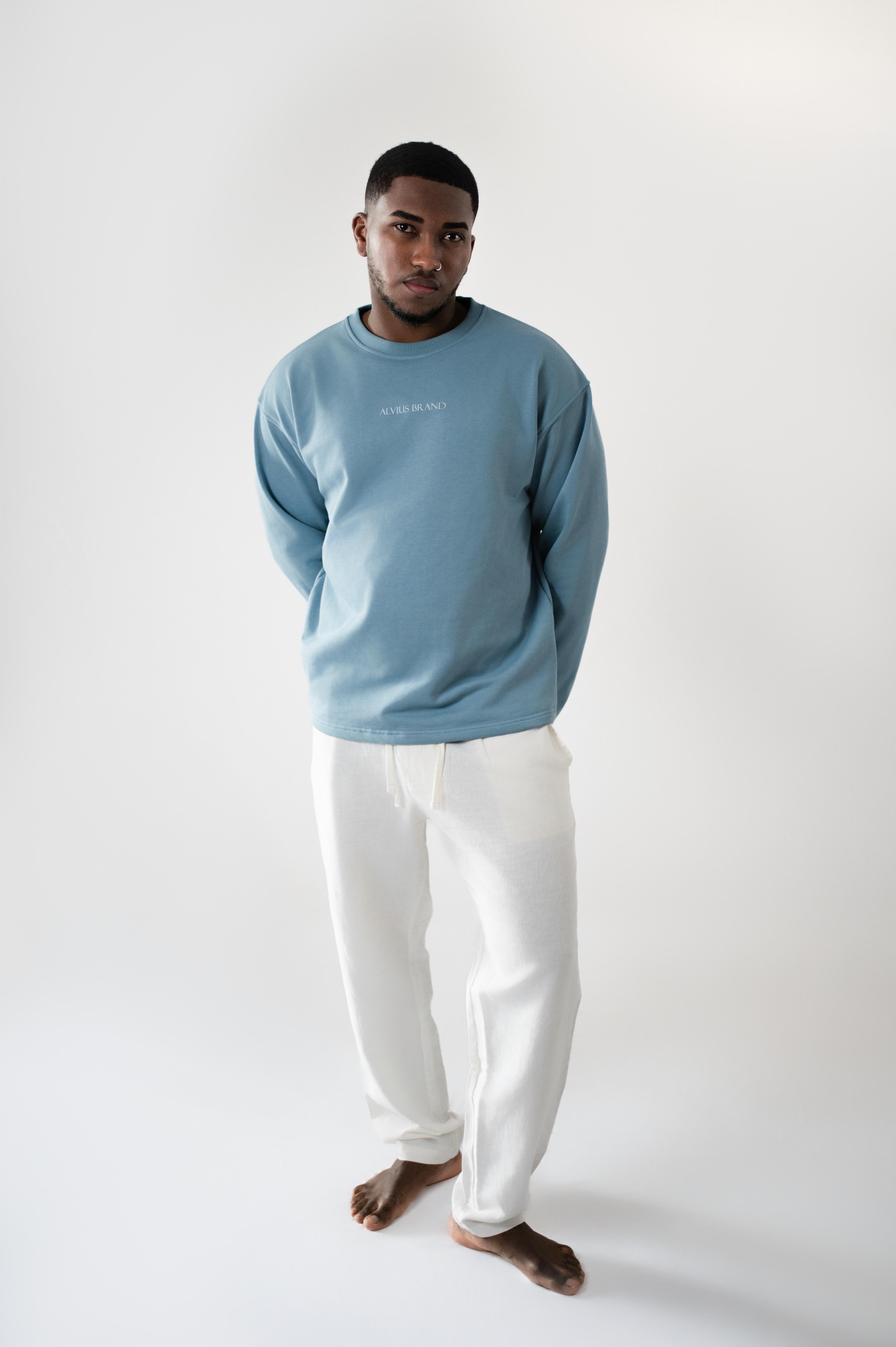 Iberian Way teal sweatshirt