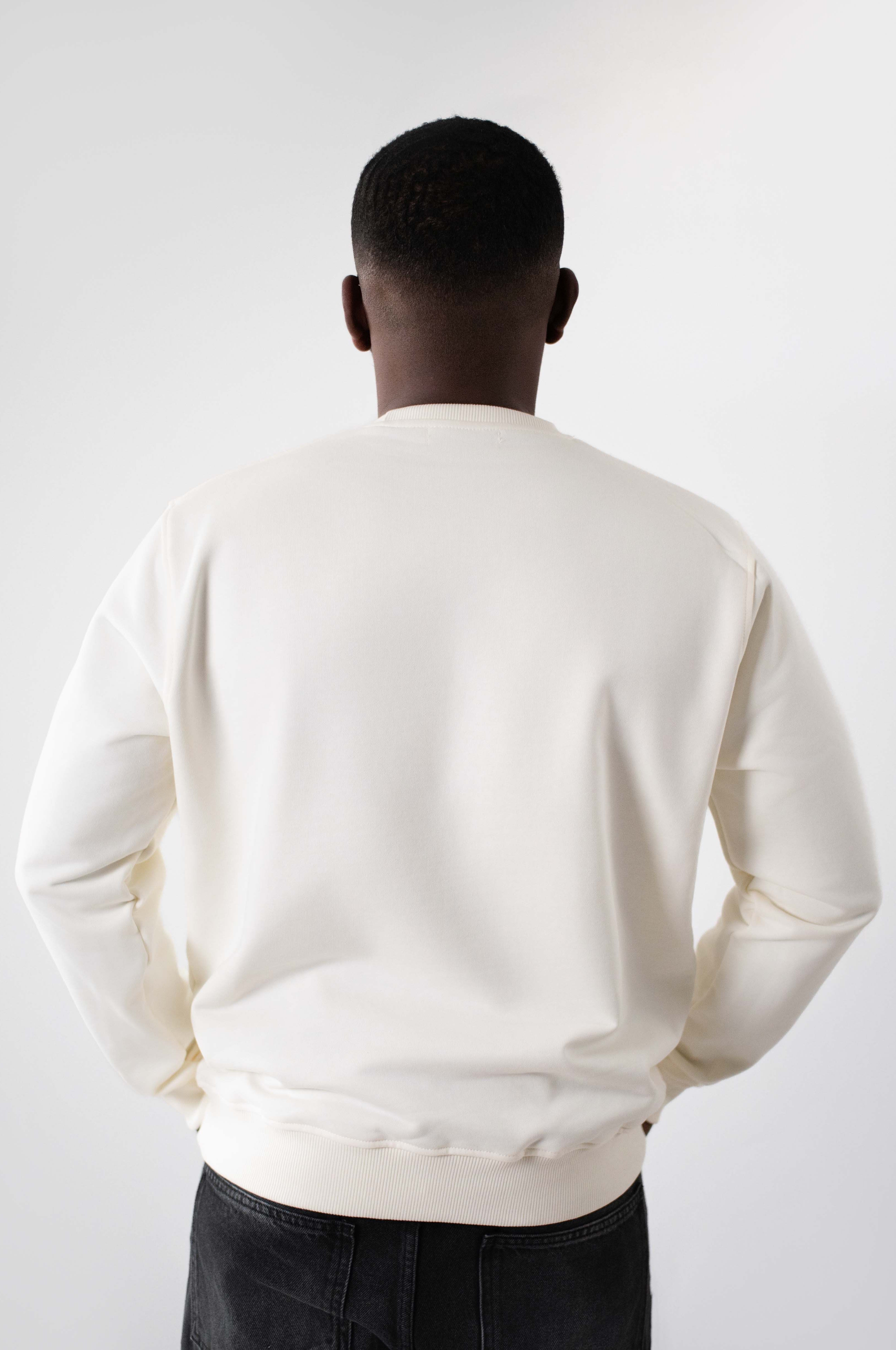 Sweatshirt básica creme Alvius Brand