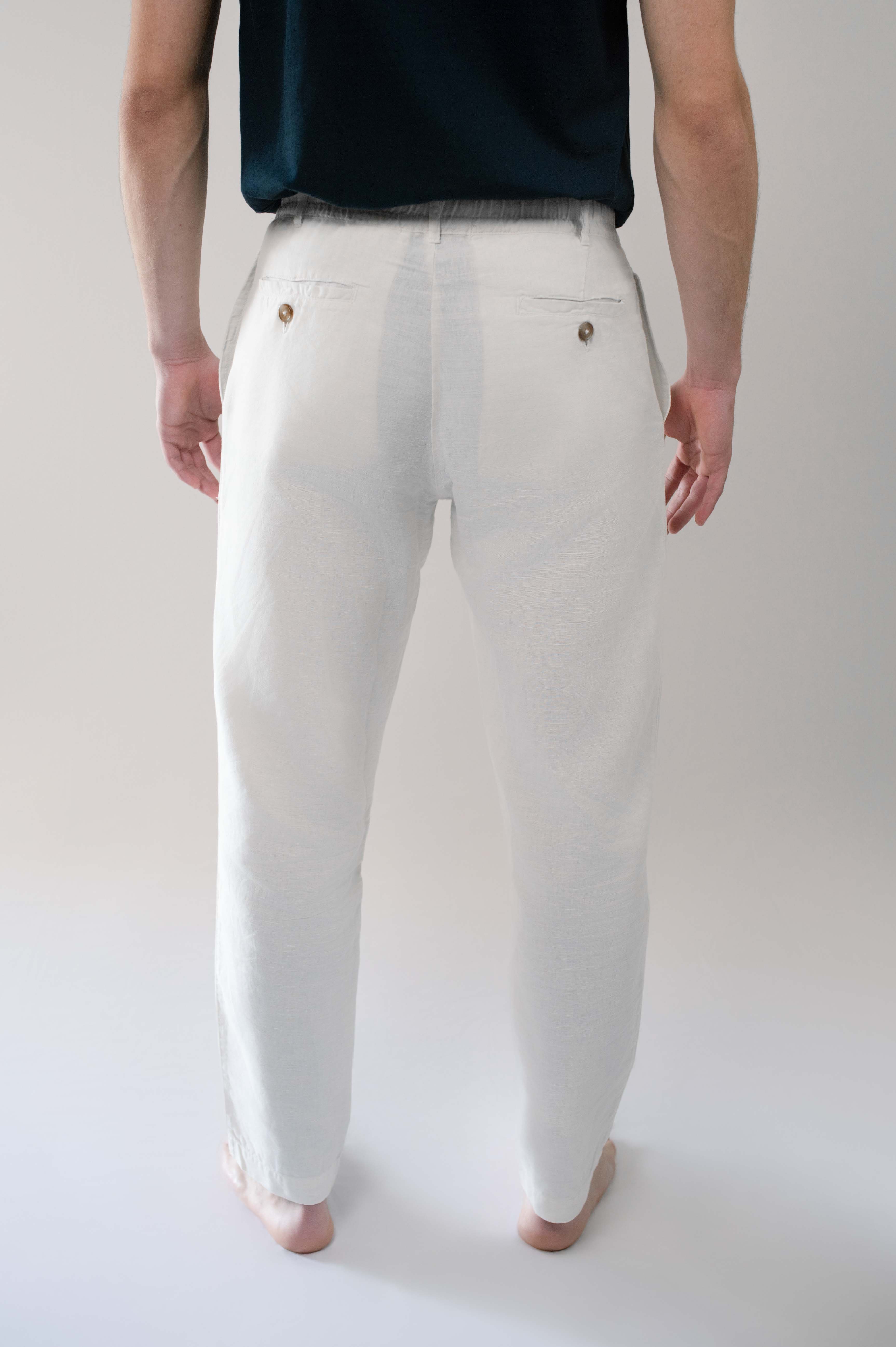 Calças de linho Alvius