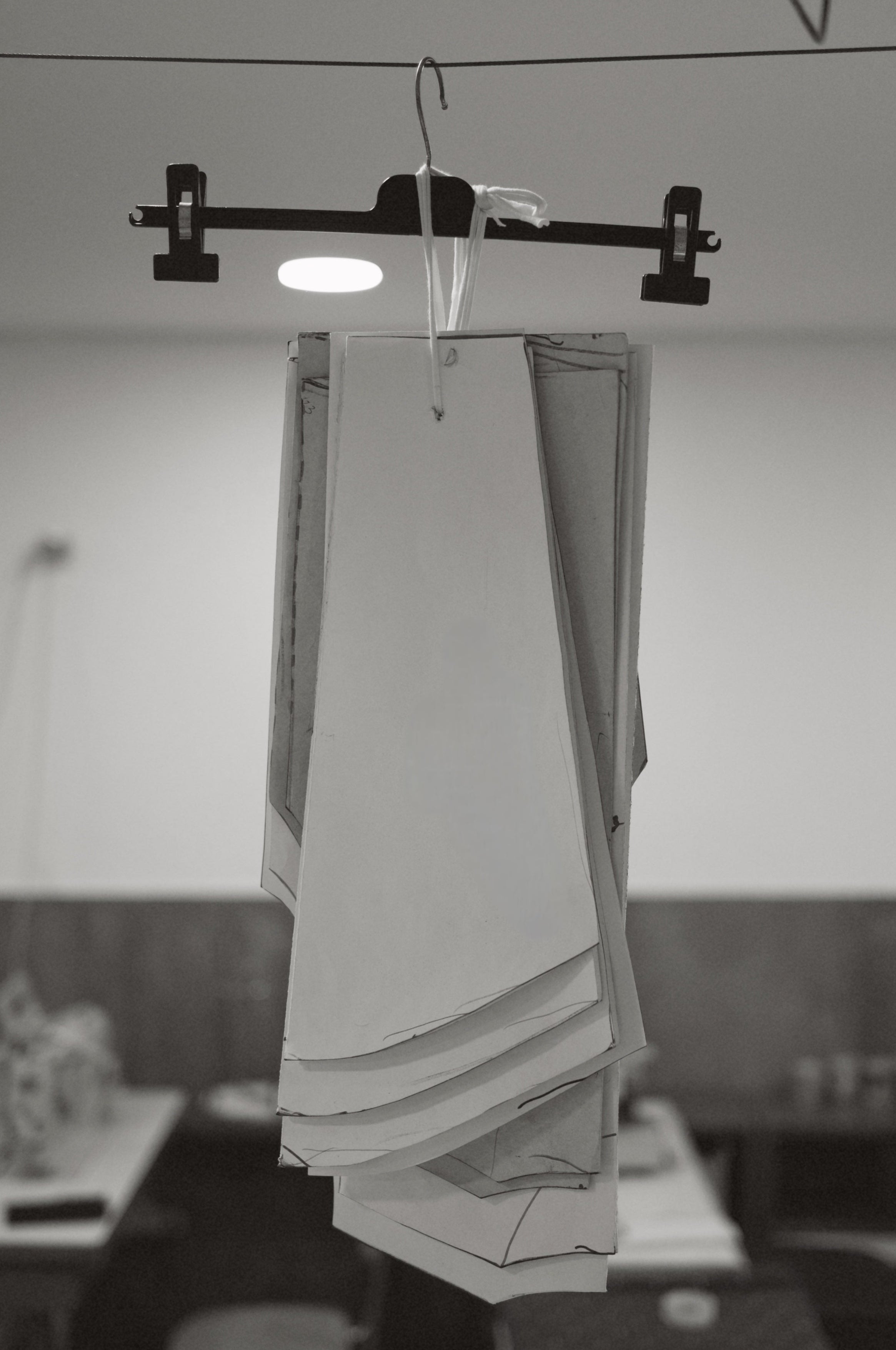 Moldes na fábrica/Confeção de roupa